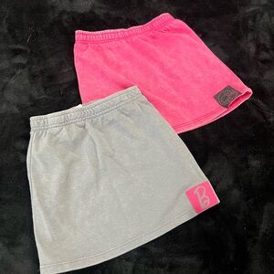 Barbie Pink and Gray Skirt Set